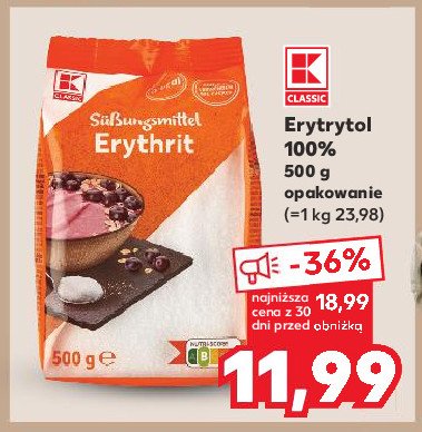 Erytrytol K-classic promocja