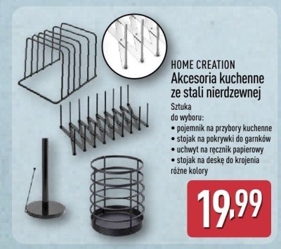 Akcesoria kuchenne ze stali nierdzewnej  promocja w Aldi