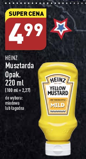 Musztarda łagodna Heinz promocja