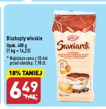 Biszkopty w艂oskie promocja