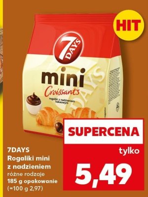 Rogaliki mini z nadzieniem  promocja w Kaufland