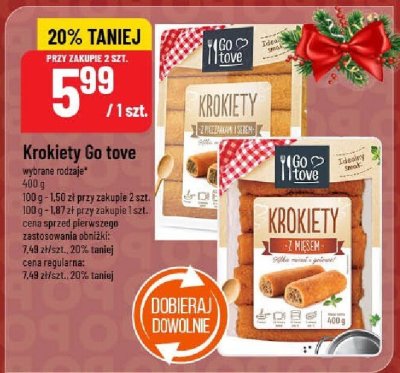 Krokiety Go tove promocja w POLOmarket