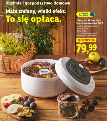 Suszarka do żywności  promocja w Lidl