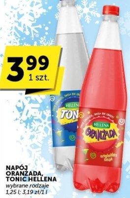 Napój Oranżada Tonic Hellena promocja w Euro Sklep