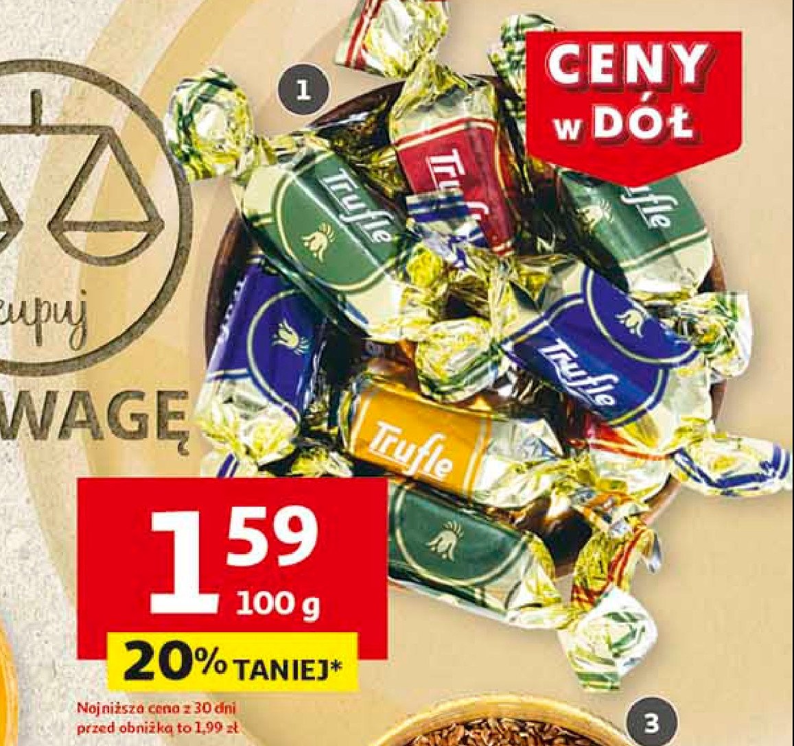 Mieszanka trufli Zpc nord promocja w Auchan