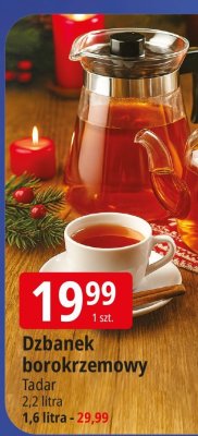 Dzbanek borokrzemowy Dafar promocja w Leclerc