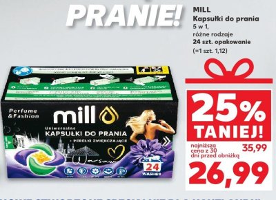 Kapsułki do prania 5 w 1 różne rodzaje promocja w Kaufland