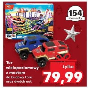 Tor wielopoziomowy z mostem promocja w Kaufland