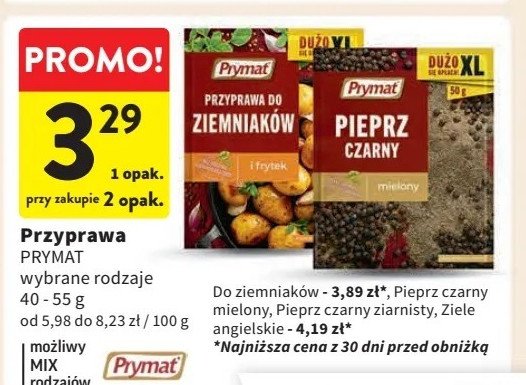 Przyprawa do frytek i ziemniaków Prymat promocja