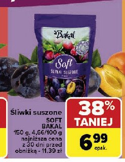 Śliwki suszone soft Bakal promocja w Carrefour Market