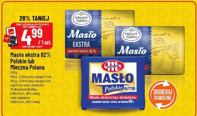 Masło ekstra 82% tł. promocja w POLOmarket