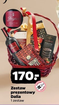 Zestaw prezentowy Dalia promocja w Netto