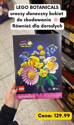 Zestaw klocków BOTANICALS Petite Sunny Bouquet 10347 promocja w Kaufland