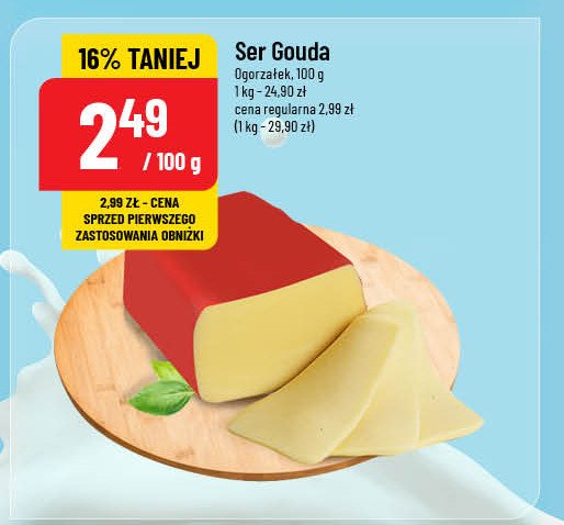 Ser gouda Ogorzałek promocja