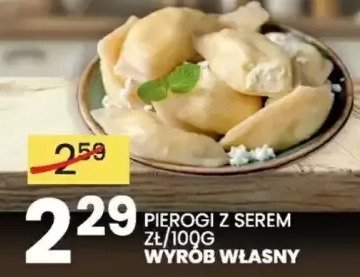Pierogi z serem Auchan promocja w Wafelek