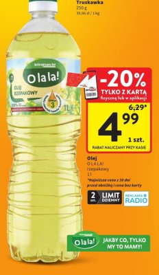 Olej rzepakowy promocja w Intermarche