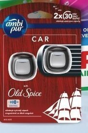 Odświeżacz powietrza do samochodu Old Spice  promocja w Media Expert