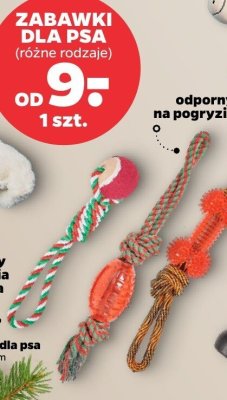 Szarpak dla psa dł. 31-39 cm promocja w Netto
