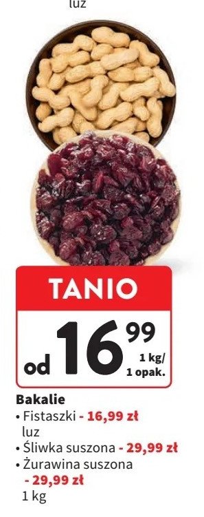 Żurawina suszona promocja