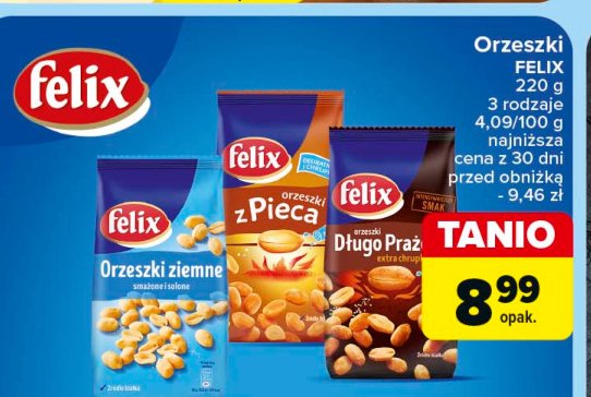 Orzeszki lekko solone Felix promocja