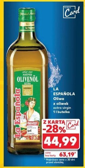 Oliwa extra virgin La espanola promocja