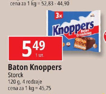 Baton Knoppers promocja w Leclerc