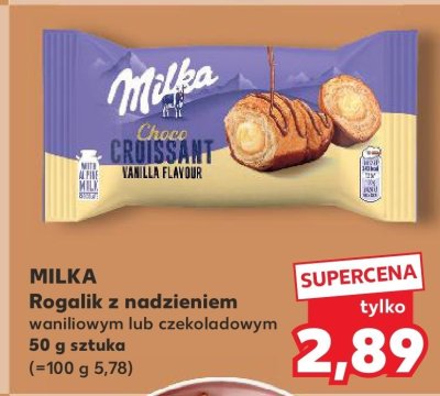 Rogalik z nadzieniem czekoladowym promocja w Kaufland