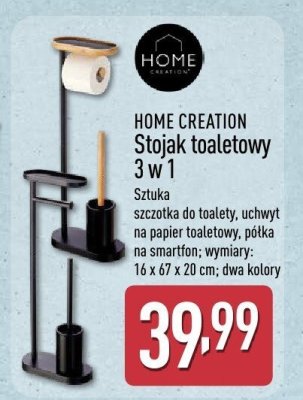 HOME CREATION Stojak toaletowy 3w1 promocja w Aldi