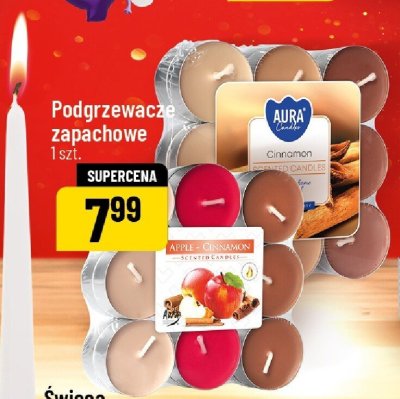 Podgrzewacze zapachowe Aura promocja w POLOmarket