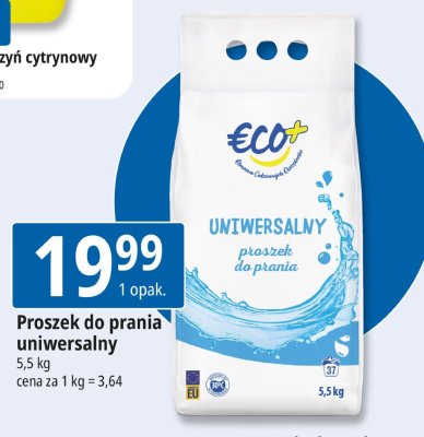 Proszek do prania uniwersalny Eco promocja w Leclerc