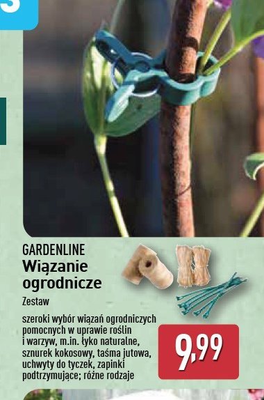 Wiązania ogrodowe promocja