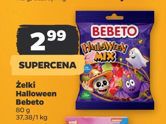 Żelki jalloween mix Bebeto promocja