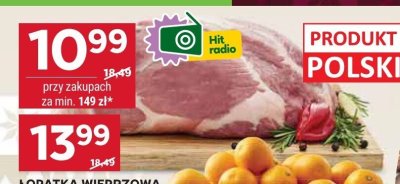 Łopatka wieprzowa idealna na obiad promocja w Stokrotka