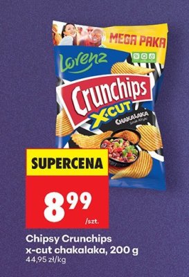 Chipsy Crunchips x-cut chakalaka, 200 g promocja w Biedronka