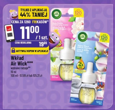 Wkład Air Wick promocja w POLOmarket