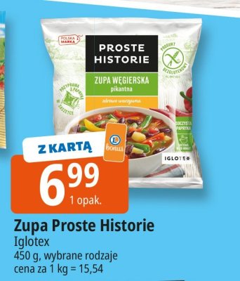 Zupa Proste Historie Iglotex promocja w Leclerc