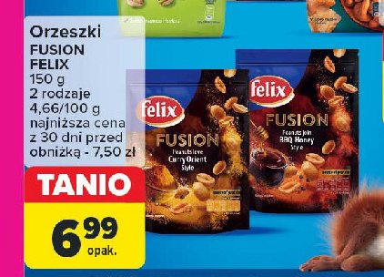 Orzeszki ziemne curry orient Felix fusion promocja