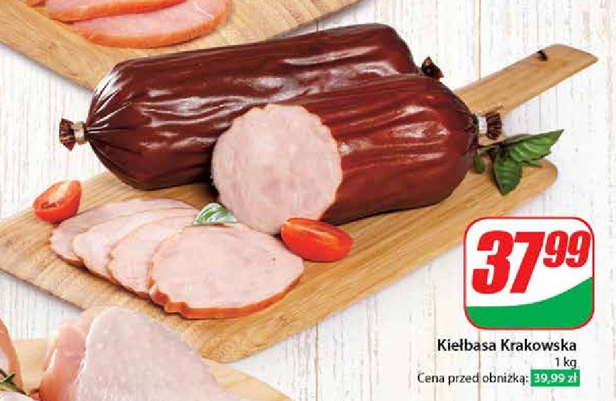 Kiełbasa krakowska Agro rydzyna promocja