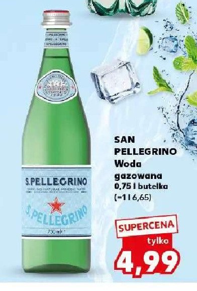 Woda gazowana San pellegrino promocja