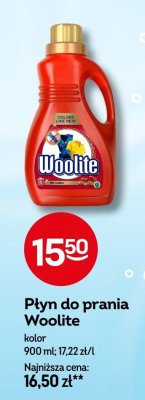 Płyn do prania Woolite kolor promocja w Żabka