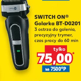 Golarka bt-d0201 Switch on promocja