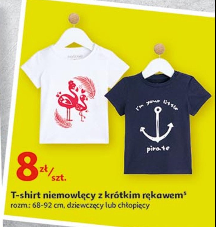 T-shirt niemowlęcy rozm. 68-92 cm promocja