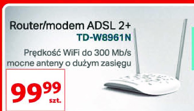Router td-w8961nd Tp-link promocja