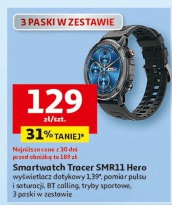 Smartwatch Tracer SMR11 Hero promocja w Auchan