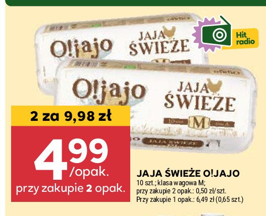 Jaja kl.m O!JAJO promocja