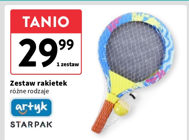 Rakietki małe Artyk promocja w Intermarche