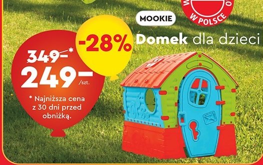 Domek dla dzieci Mookie promocja