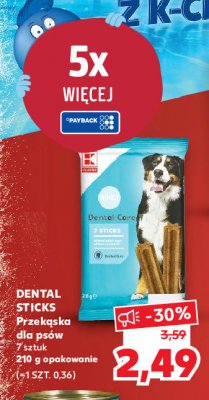 Gryzaki dla psów dental sticks K-classic promocja
