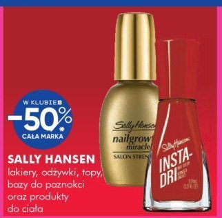 Kosmetyki Sally Hansen promocja w Super-Pharm
