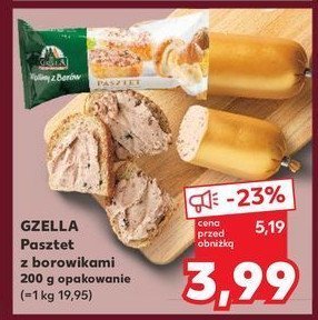 Pasztetowa z borowikami Gzella promocja